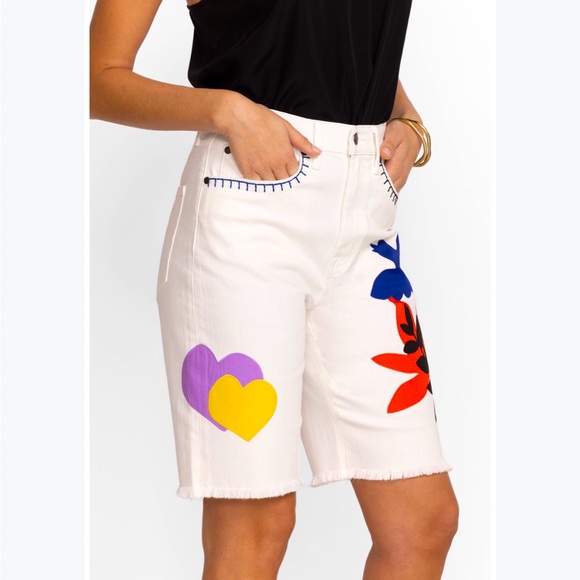 Johnny Was Pants - JOHNNY WAS Endless Sunshine Bermuda Shorts